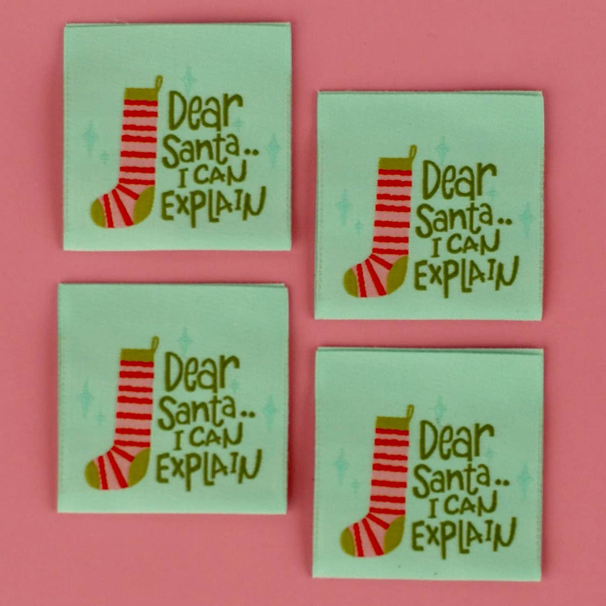 Kati Cupcake - I Can Explain - Designer Woven Labels  