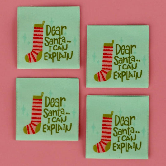 Kati Cupcake - I Can Explain - Designer Woven Labels  