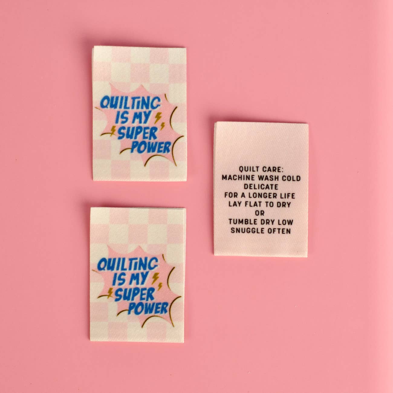 Kati Cupcake Super Power Designer Sewing Labels