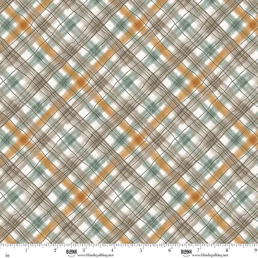 Blank Quilting Co. - Tango Twist Designs - Wild and Free - Woodland Plaid - 4929-39 Multi
