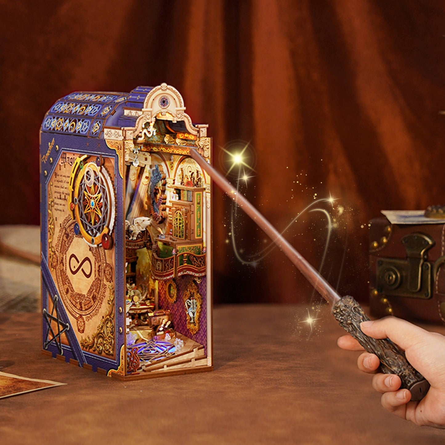 Hands Craft Magic Wand For HTQ134, HTQ145, HTQ147 Book Nook Kits