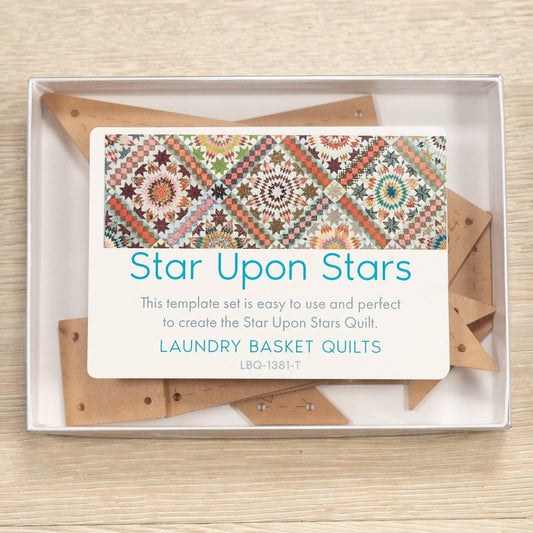 Star Upon Stars Quilt Templates By Laundry Basket Quilts