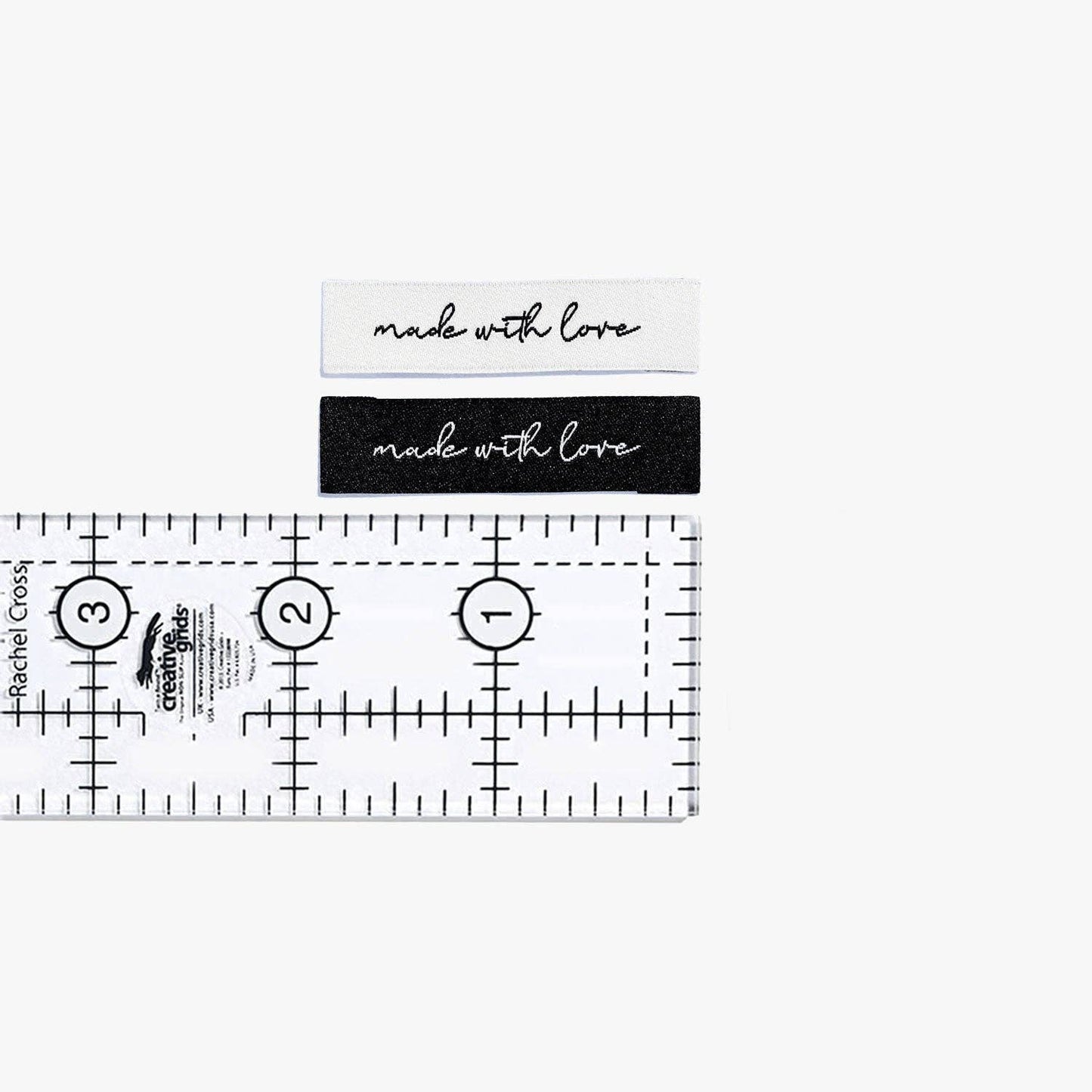 Kylie and the Machine - Made with Love Woven Labels - 1 Pack