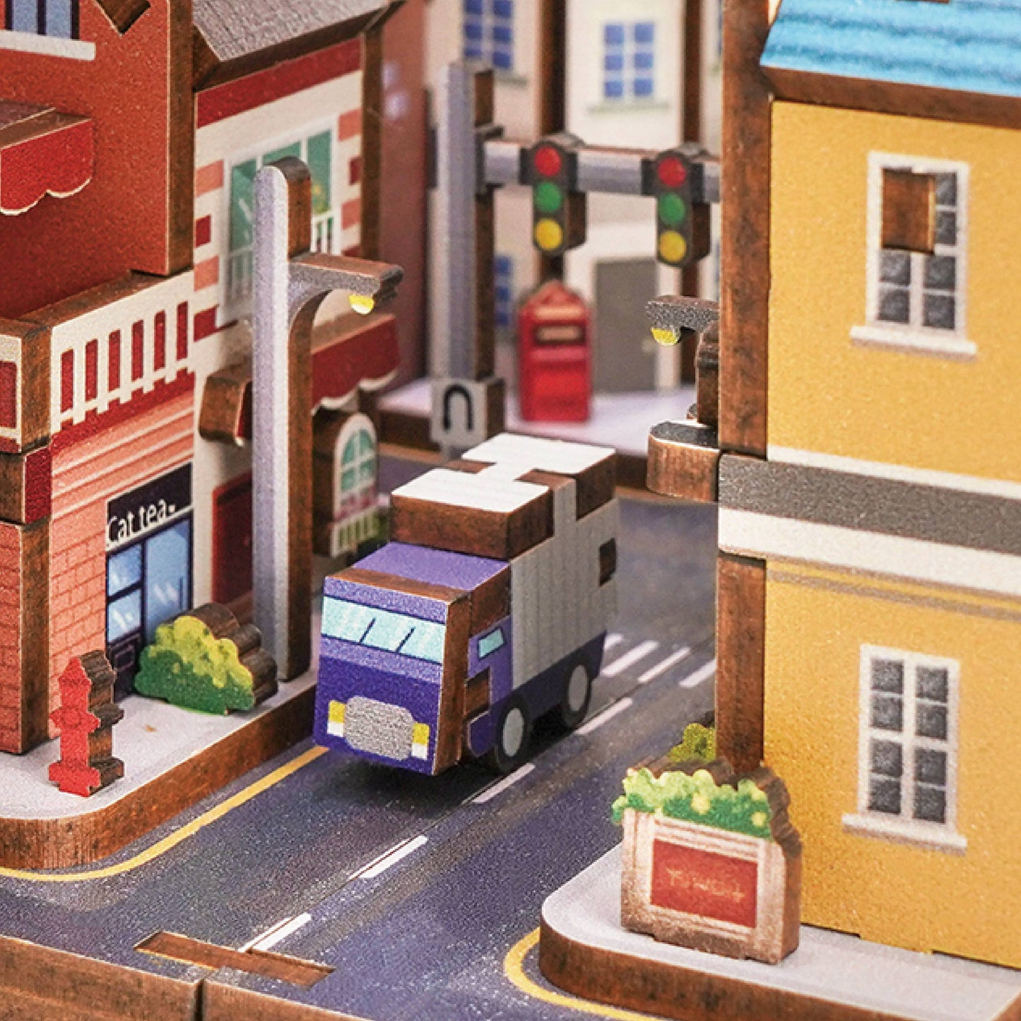 Hands Craft DIY Book Nook Kit: Travel with the Wind