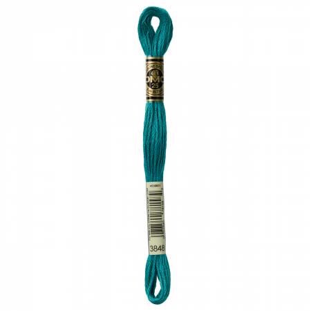 DMC Six Strand Embroidery Floss - 3847 - 3848 - 3849 - 3850 - 3851