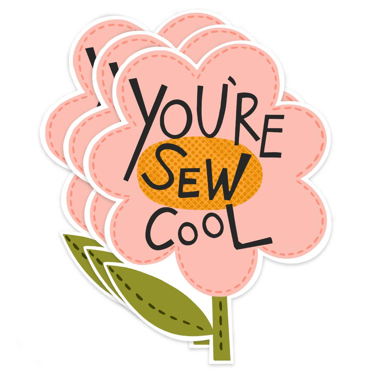 Kati Cupcake - You're Sew Cool - 1 Sticker