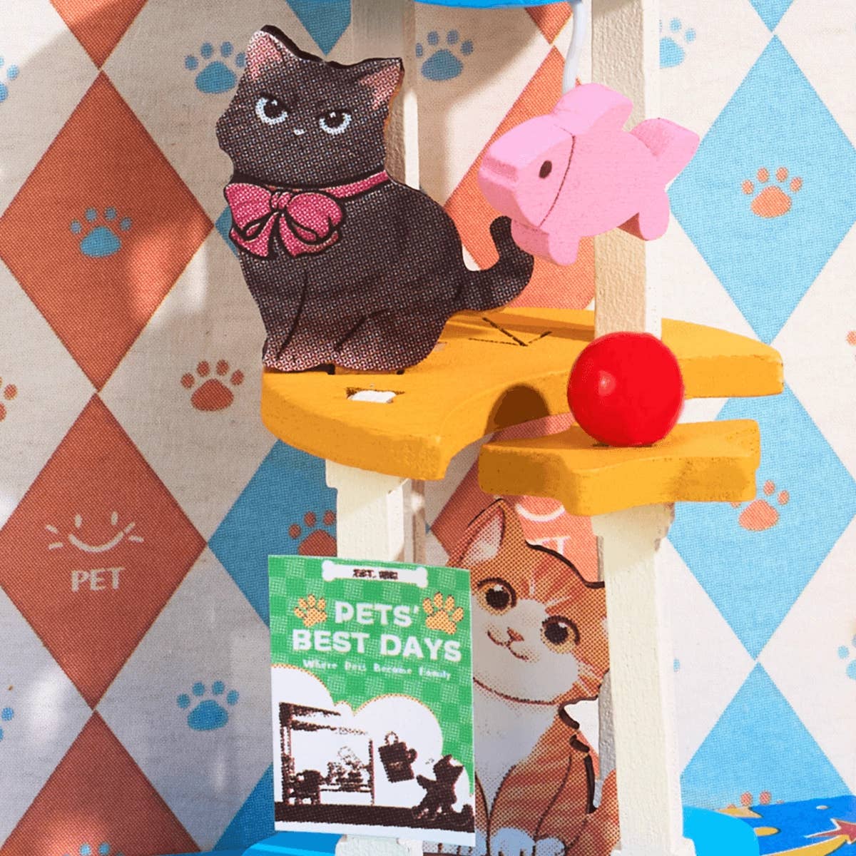 Hands Craft DIY Miniature House Kit: Pet Shop
