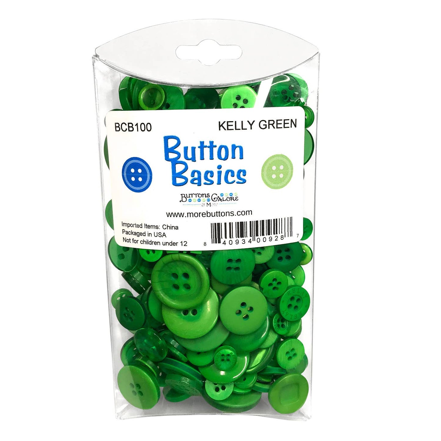 Button Basics Colorful Craft & Sewing Buttons