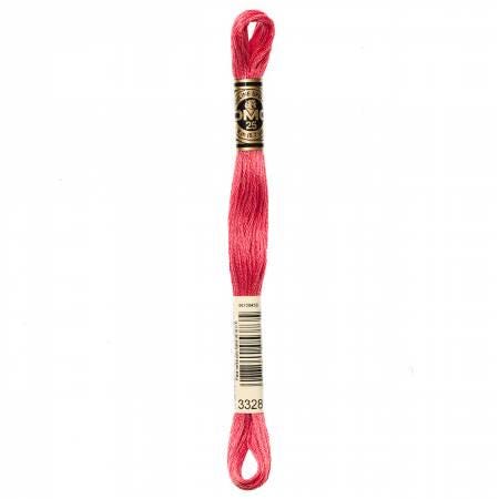 DMC Six Strand Embroidery Floss - 3064 - 3072 - 3078 - 3325 - 3326 - 3328 - 3340 - 3341