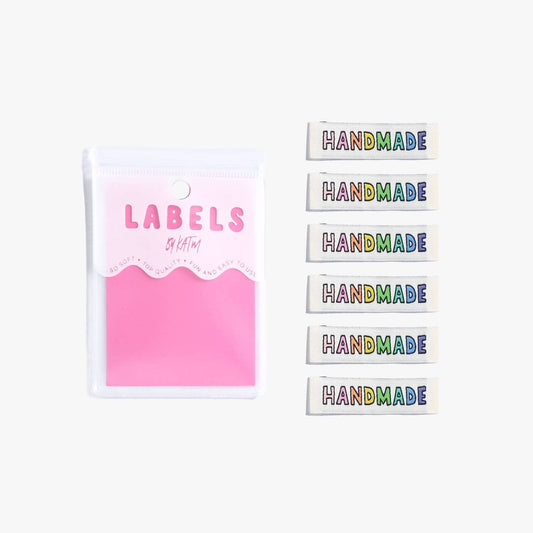 Kylie and the Machine Handmade Rainbow Woven Labels - 1 Pack