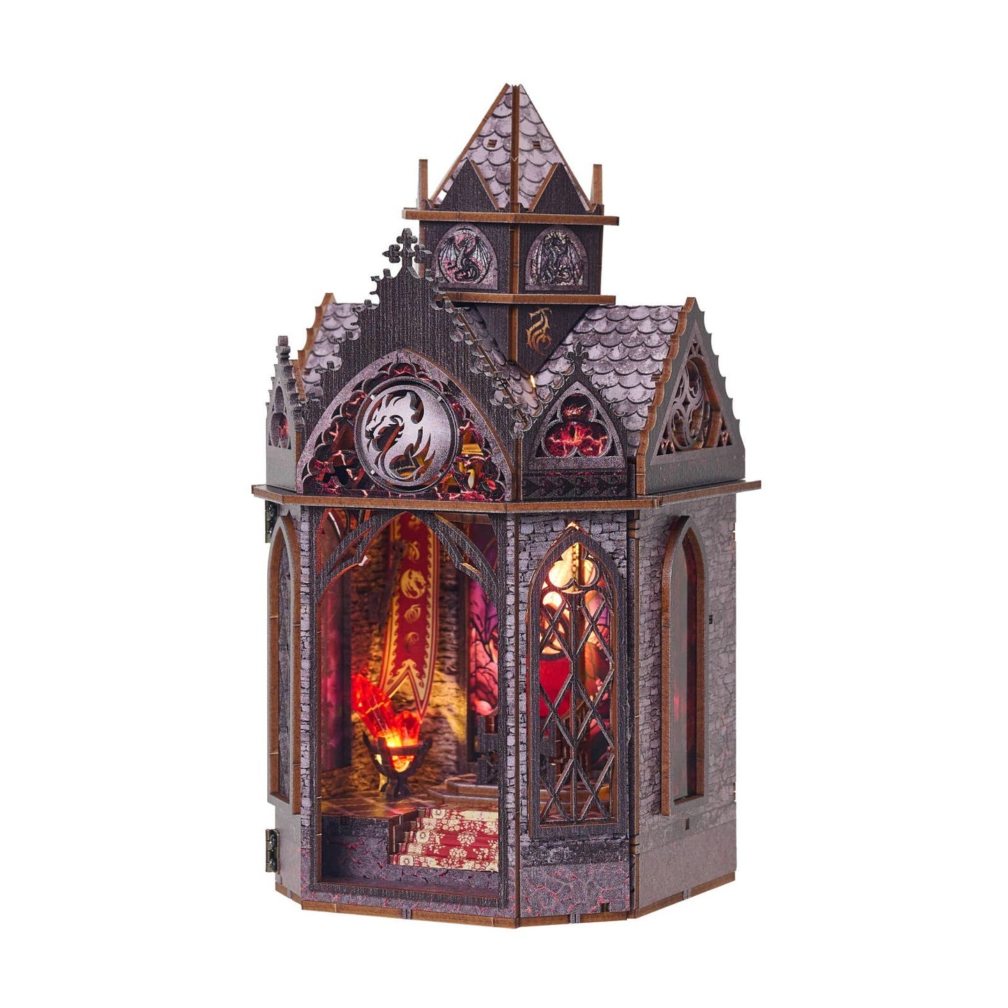 Hands Craft DIY Book Nook Kit: Ember Throne