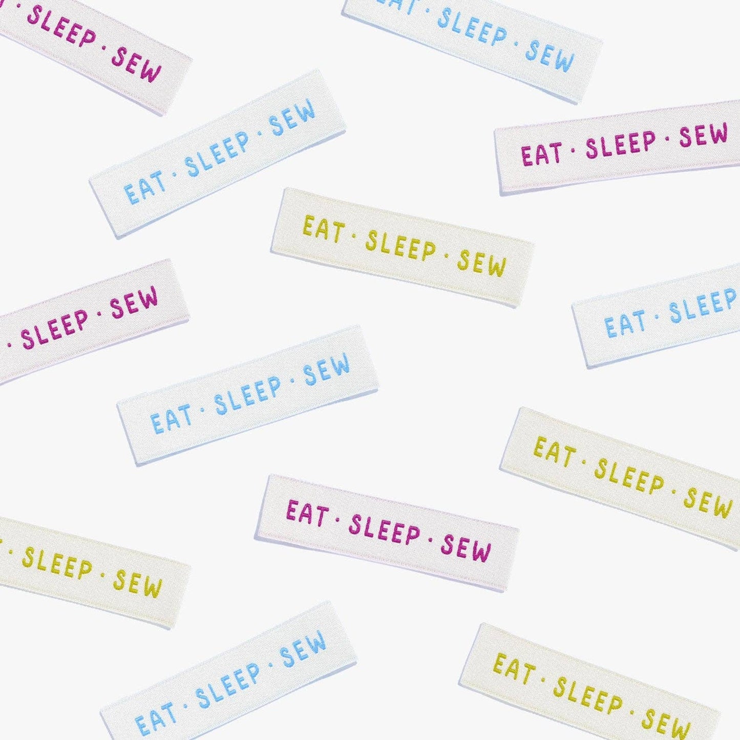 Eat Sleep Sew Woven Labels