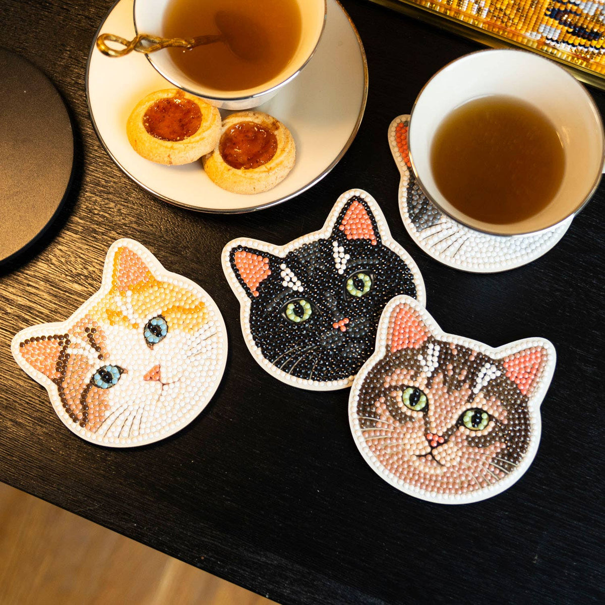 Diamond Dotz - Coasters Kit - Cats