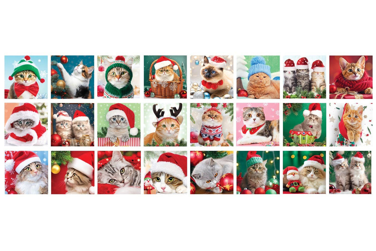 Eurographics Puzzles USA - Christmas Whiskers - Advent Calendar Puzzle