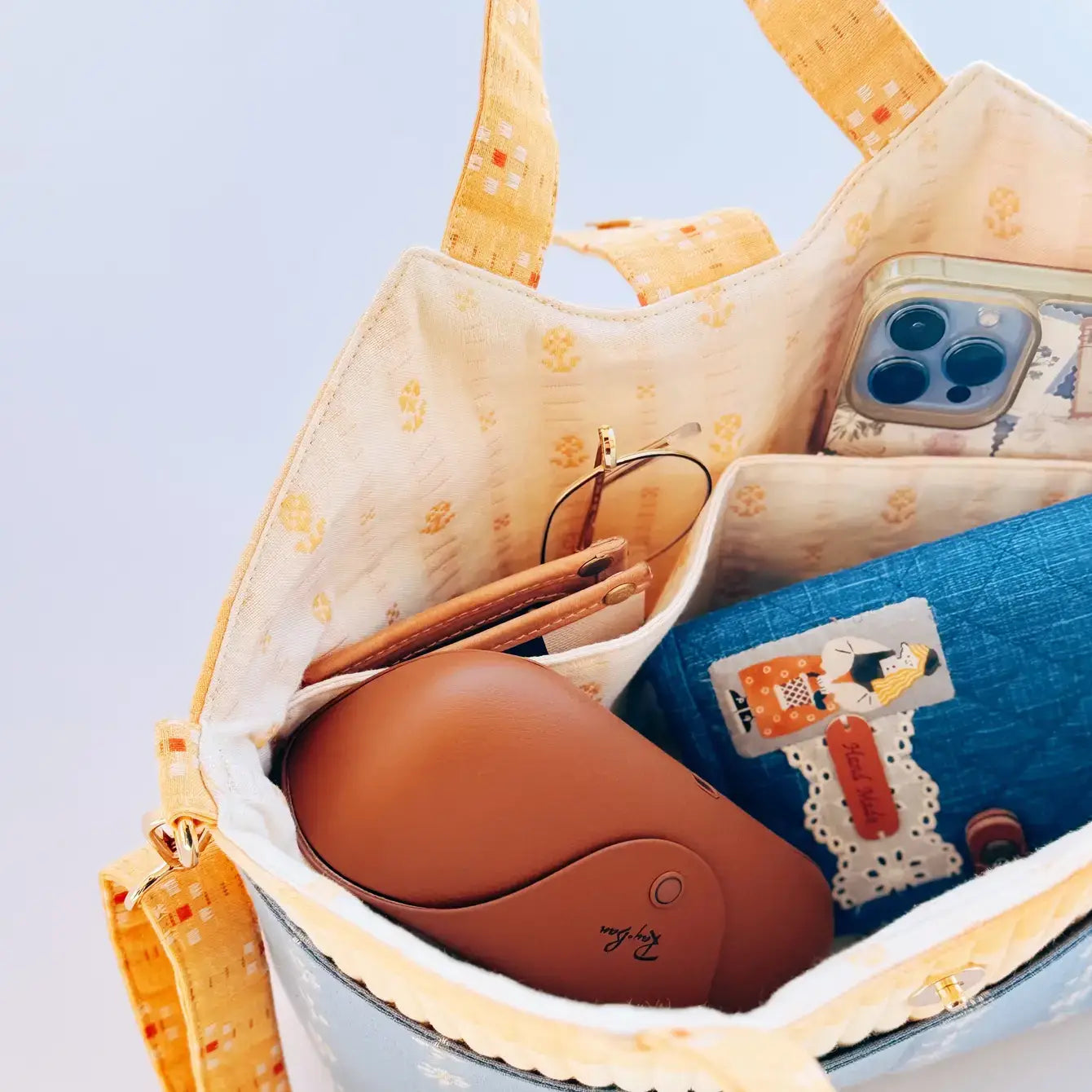 Hopscotch Handbag Kit and Pattern By Zakka Workshop