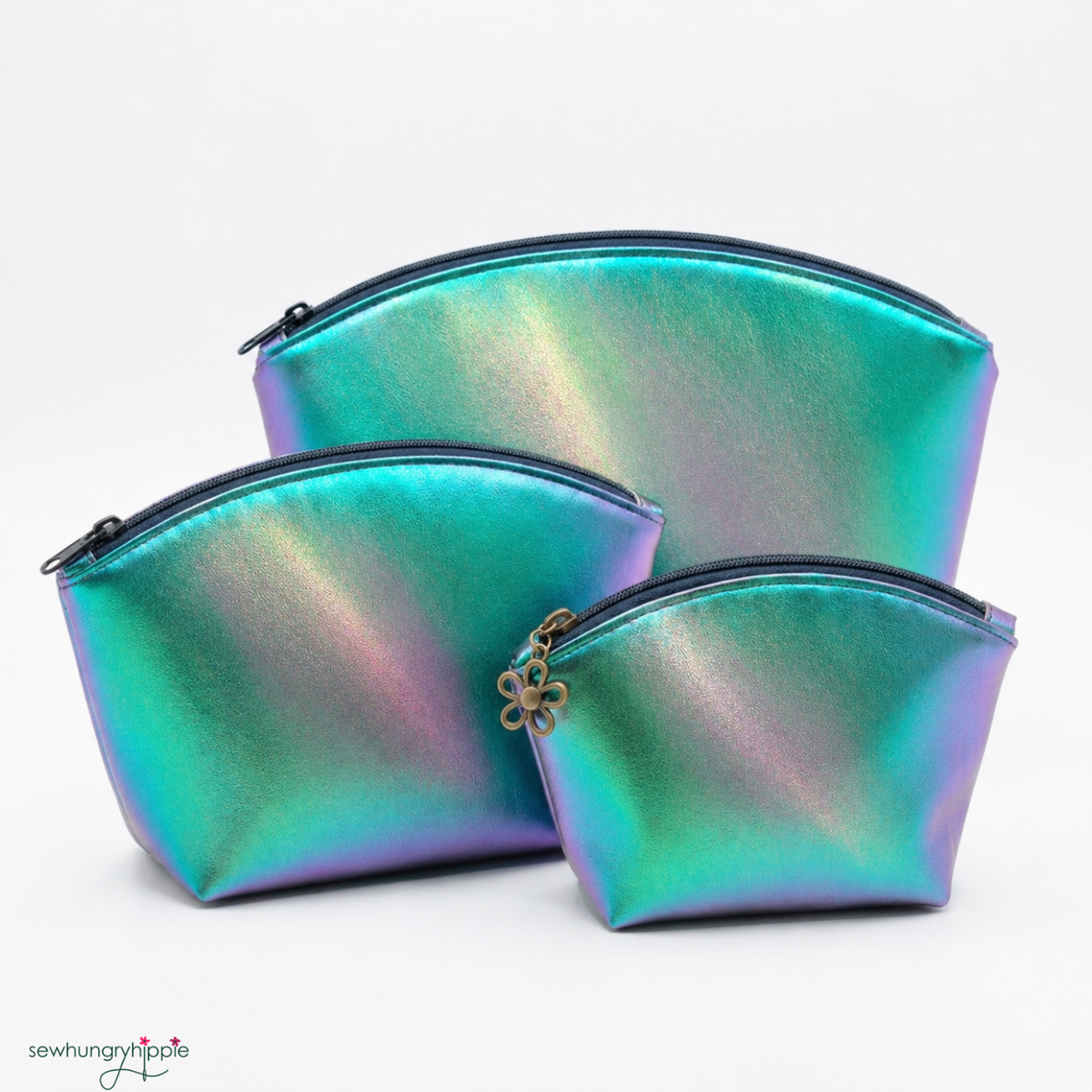 Sew Hungry Hippie - Iridescent Green Vinyl
