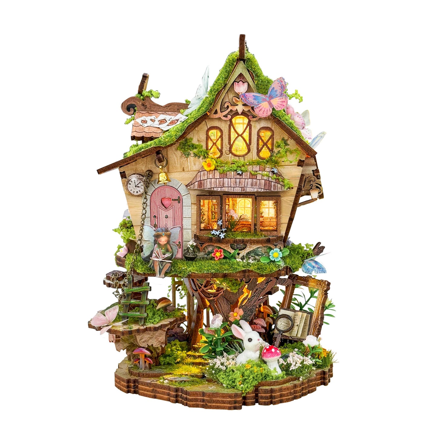 Hands Craft DIY Miniature House Kit: Fairytale Treehouse
