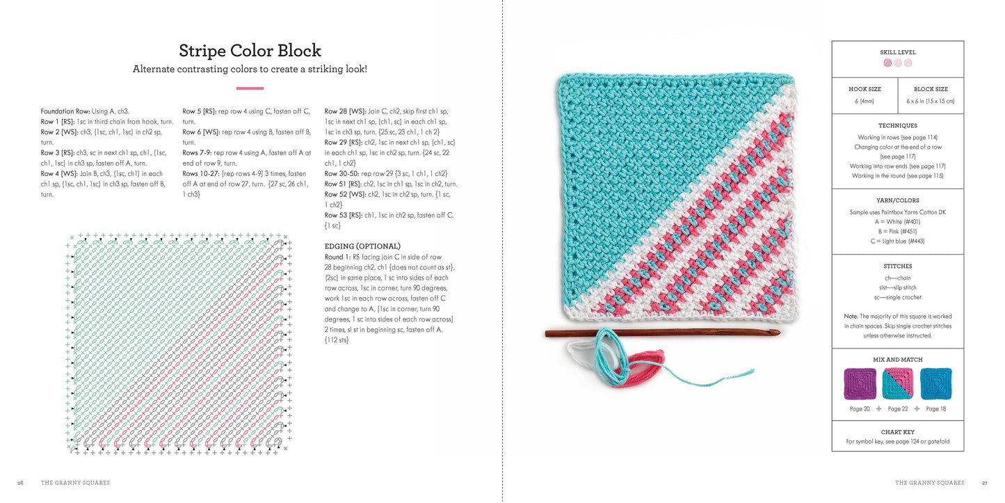 Modern Guide To Granny Squares Book By Celine Semaan