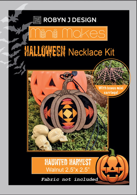 Haunted Harvest Walnut Necklace Kit By Robyn J Designs