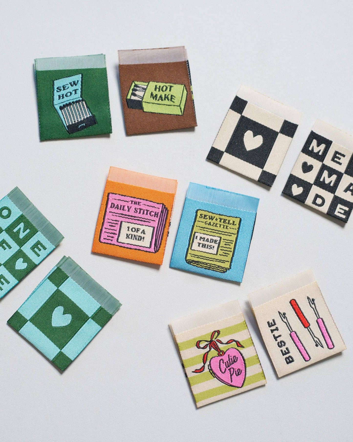 Matchy Matchy Sewing Club - Matches Square Garment Labels