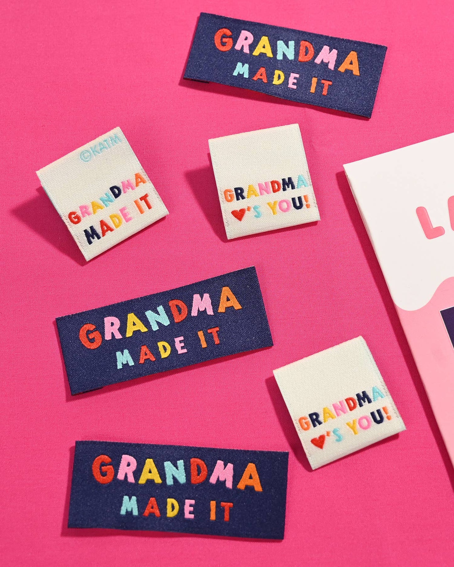 Kylie and the Machine Grandma Made It Labels - 1 Pack