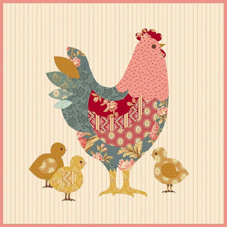 Hen House Pillow Pattern By Laundry Basket Quilts