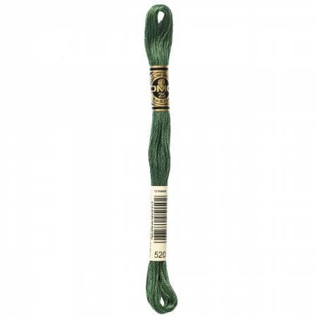 DMC Six Strand Embroidery Floss - 520 - 522 - 523 - 524 - 535 - 543