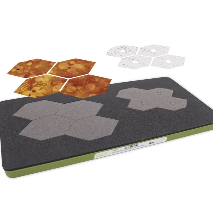 Accuquilt Go! GO! English Paper Piecing Honeycomb-1" Finished Sides Die - 55960