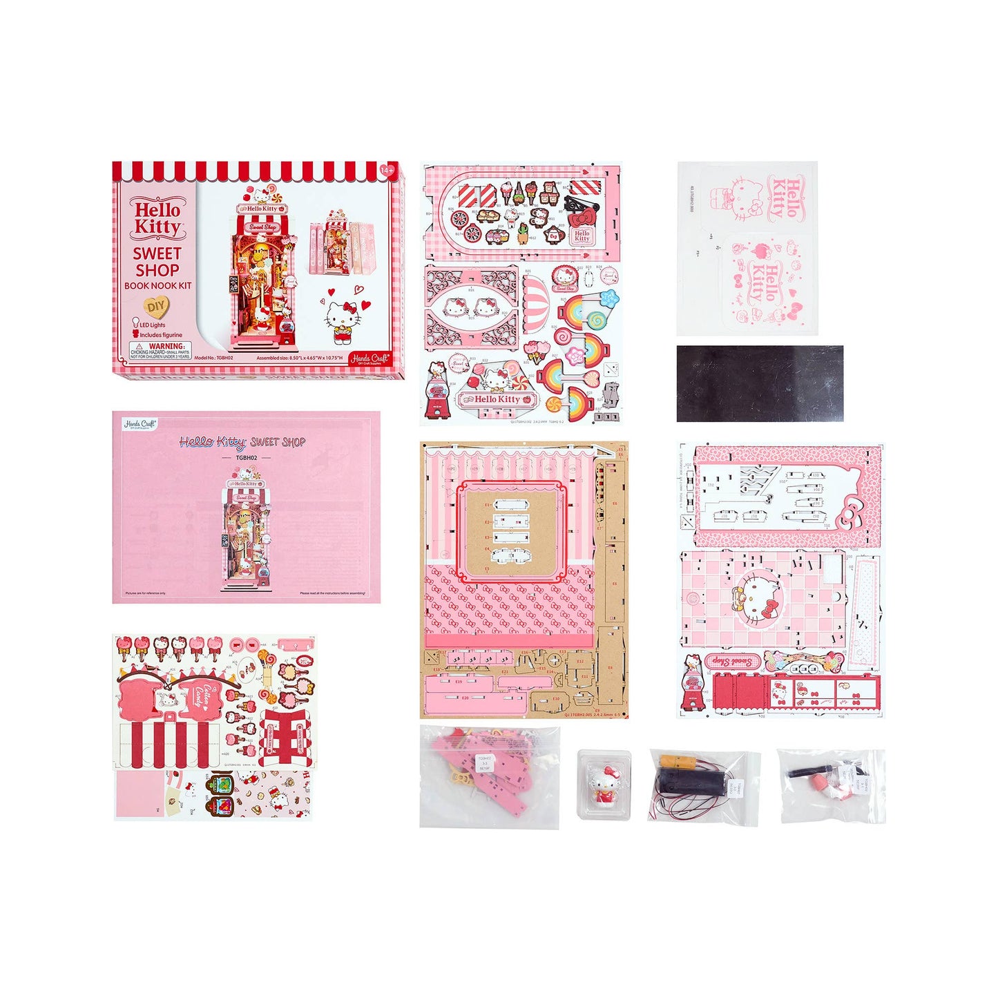 Hands Craft Hello Kitty® Sweet Shop - DIY Book Nook Kit