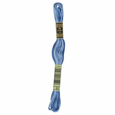 DMC Six Strand Embroidery Floss Variegated - 93 - 105 - 106 - 107 - 111 - 115 - 121 - 125