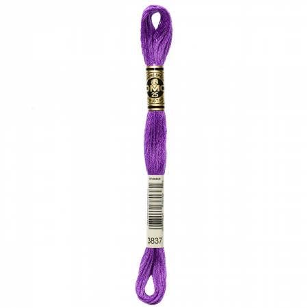 DMC Six Strand Embroidery Floss - 3834 - 3835 - 3836 - 3837 - 3838 - 3839 - 3840 - 3841