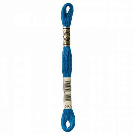 DMC Six Strand Embroidery Floss - 3756 - 3760 - 3765 - 3766 - 3768