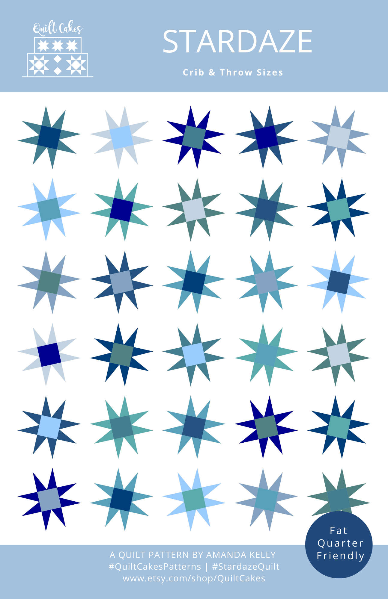 Stardaze Quilt Pattern By QuiltCakes