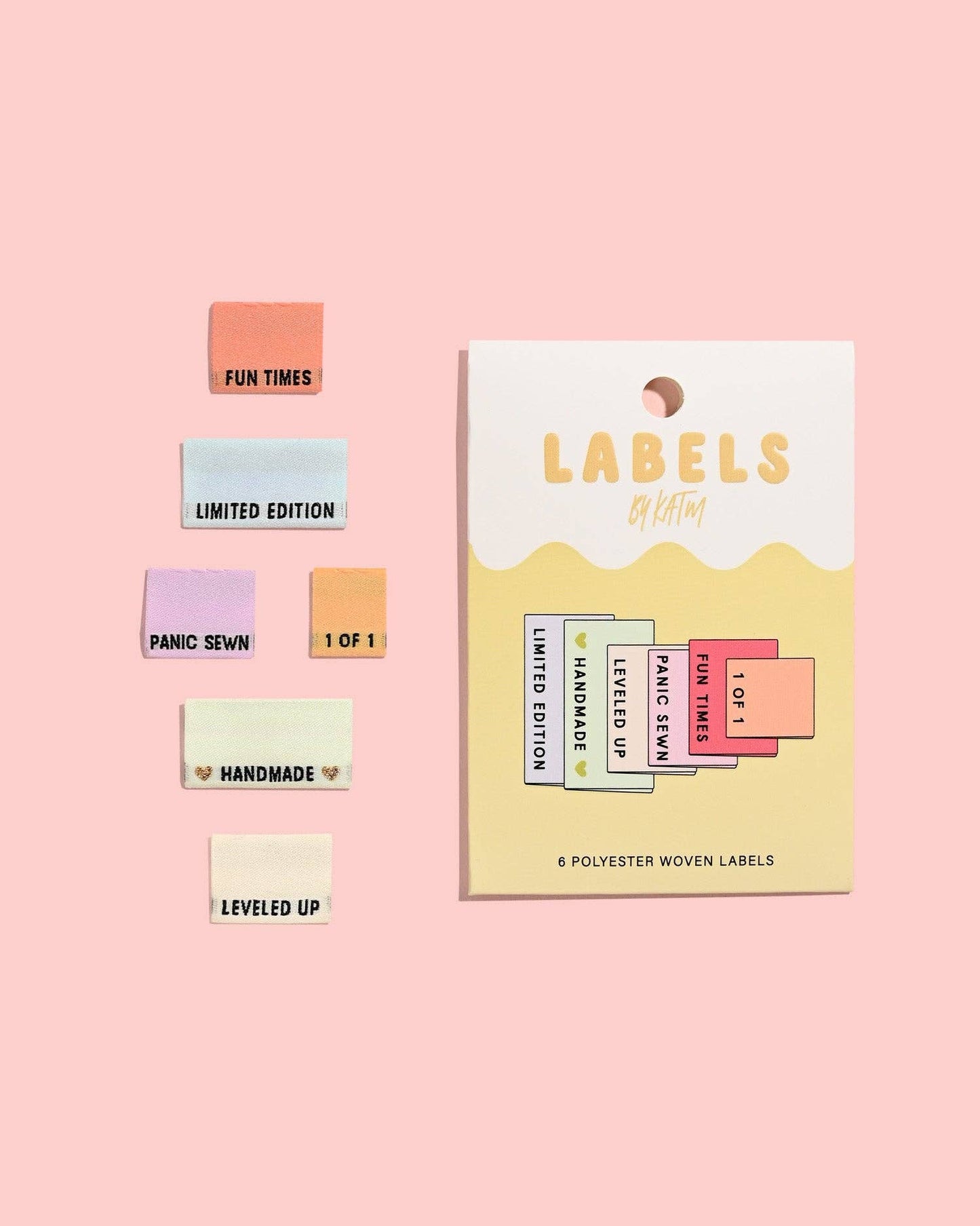 Kylie and the Machine Maker Side Seams Woven Labels - 1 Pack