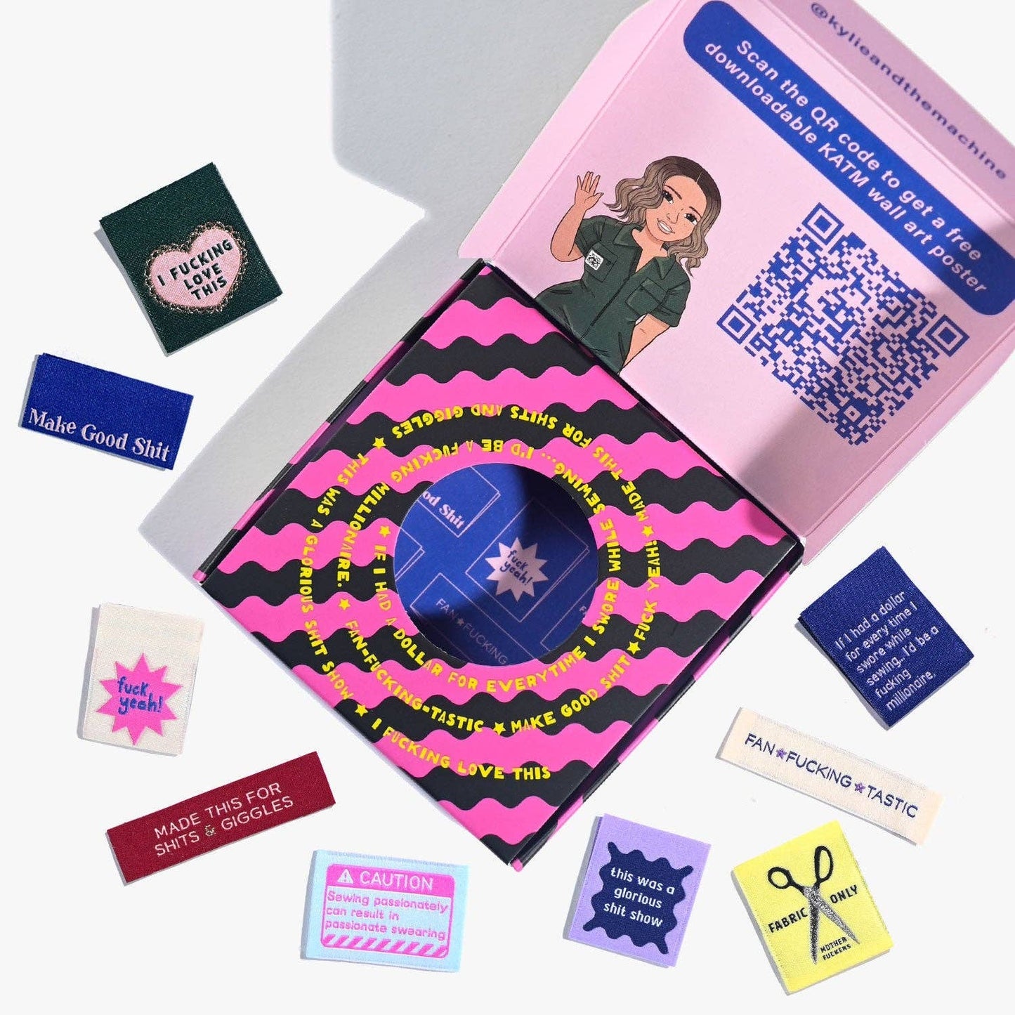 Kylie And The Machine The Sweary Sewist #4 Label Box Set