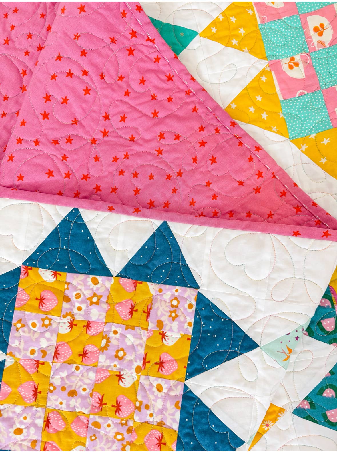 Cosmic Confetti Quilt Pattern By QuiltCakes