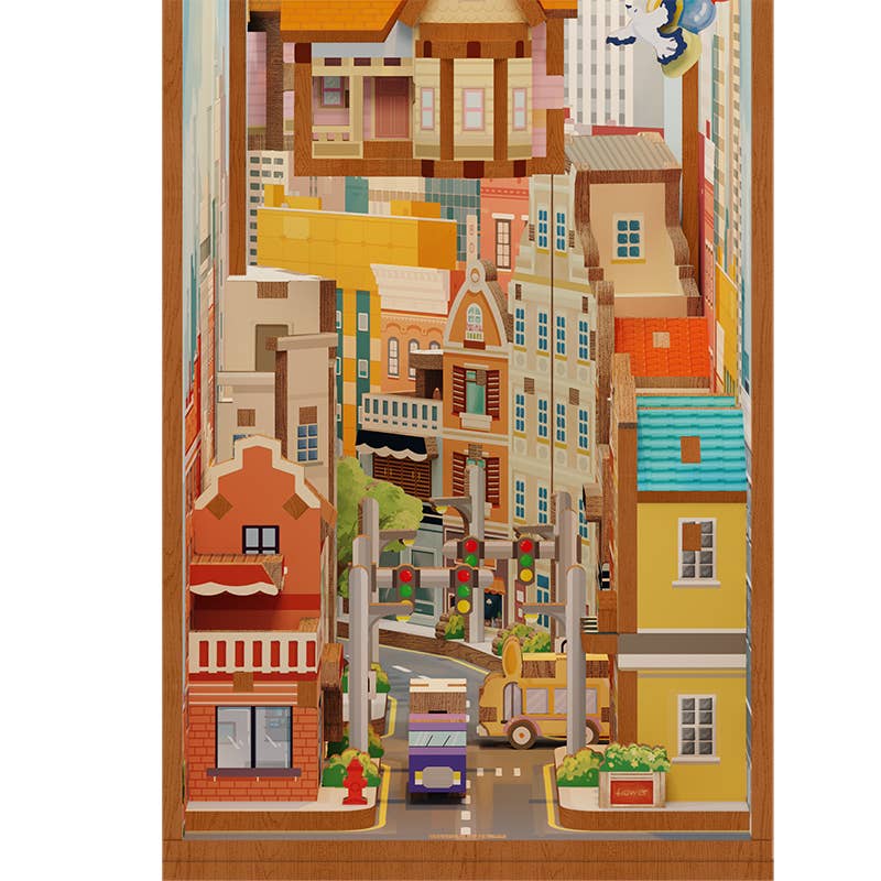 Hands Craft DIY Book Nook Kit: Travel with the Wind