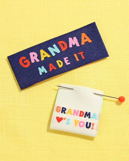 Kylie and the Machine Grandma Made It Labels - 1 Pack