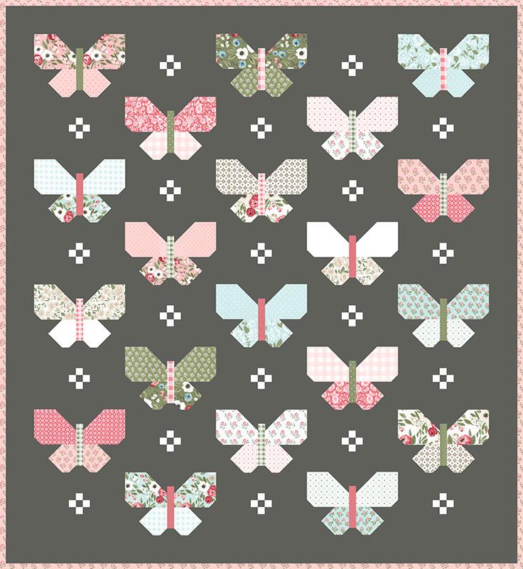 Flutter Quilt Pattern By Lella Boutique