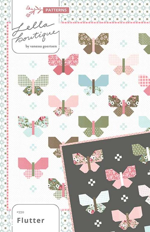 Flutter Quilt Pattern By Lella Boutique