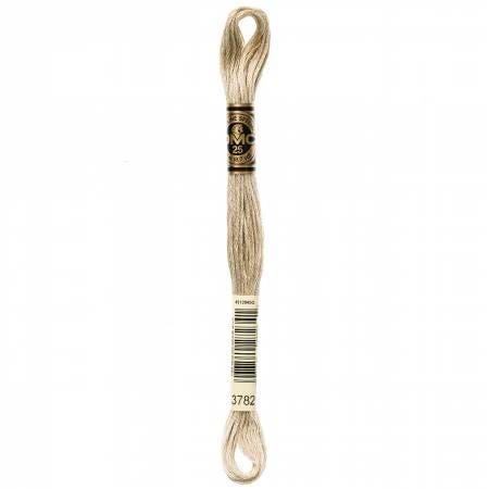 DMC Six Strand Embroidery Floss - 3779 - 3781 - 3782 - 3787 - 3790 - 3799
