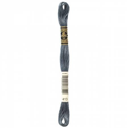 DMC Six Strand Embroidery Floss - 413 - 414 - 415