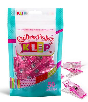 Quilter's Perfect KLIP Fabric Sewing Clips - Choose Color/Amount!