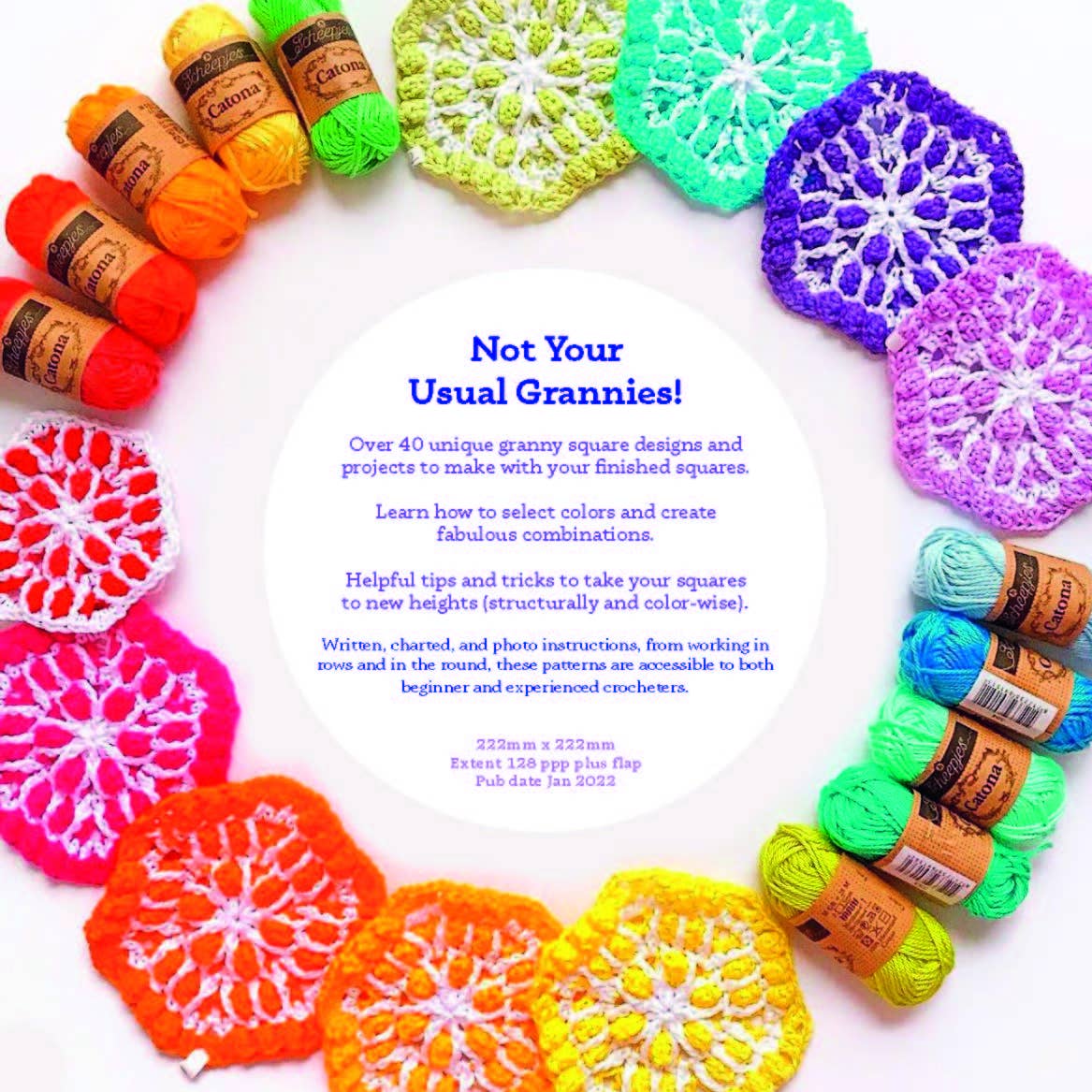 Modern Guide To Granny Squares Book By Celine Semaan