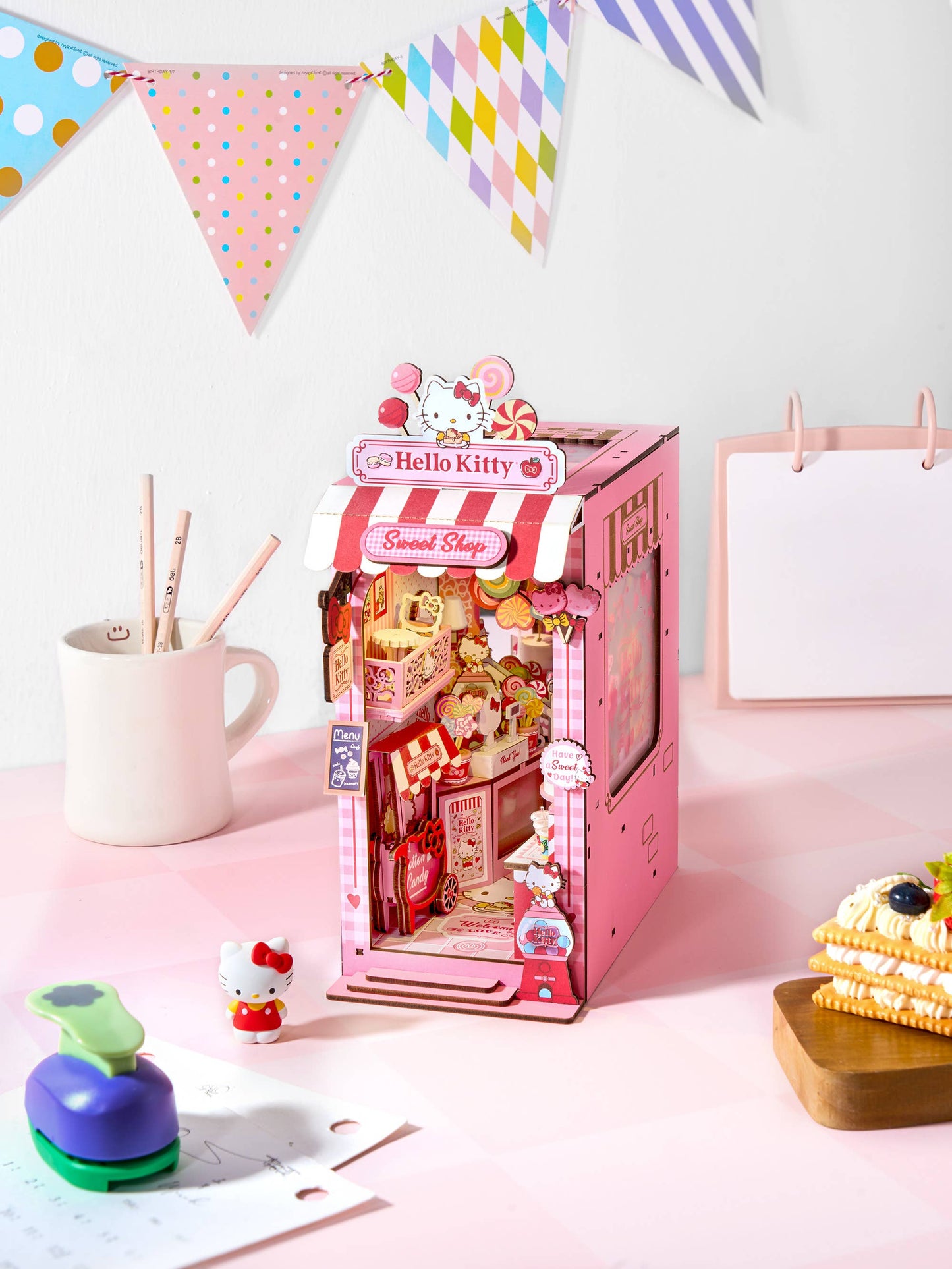 Hands Craft Hello Kitty® Sweet Shop - DIY Book Nook Kit
