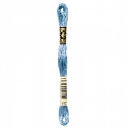 DMC Six Strand Embroidery Floss - 924 - 926 - 927 - 928 - 930 - 931 - 932