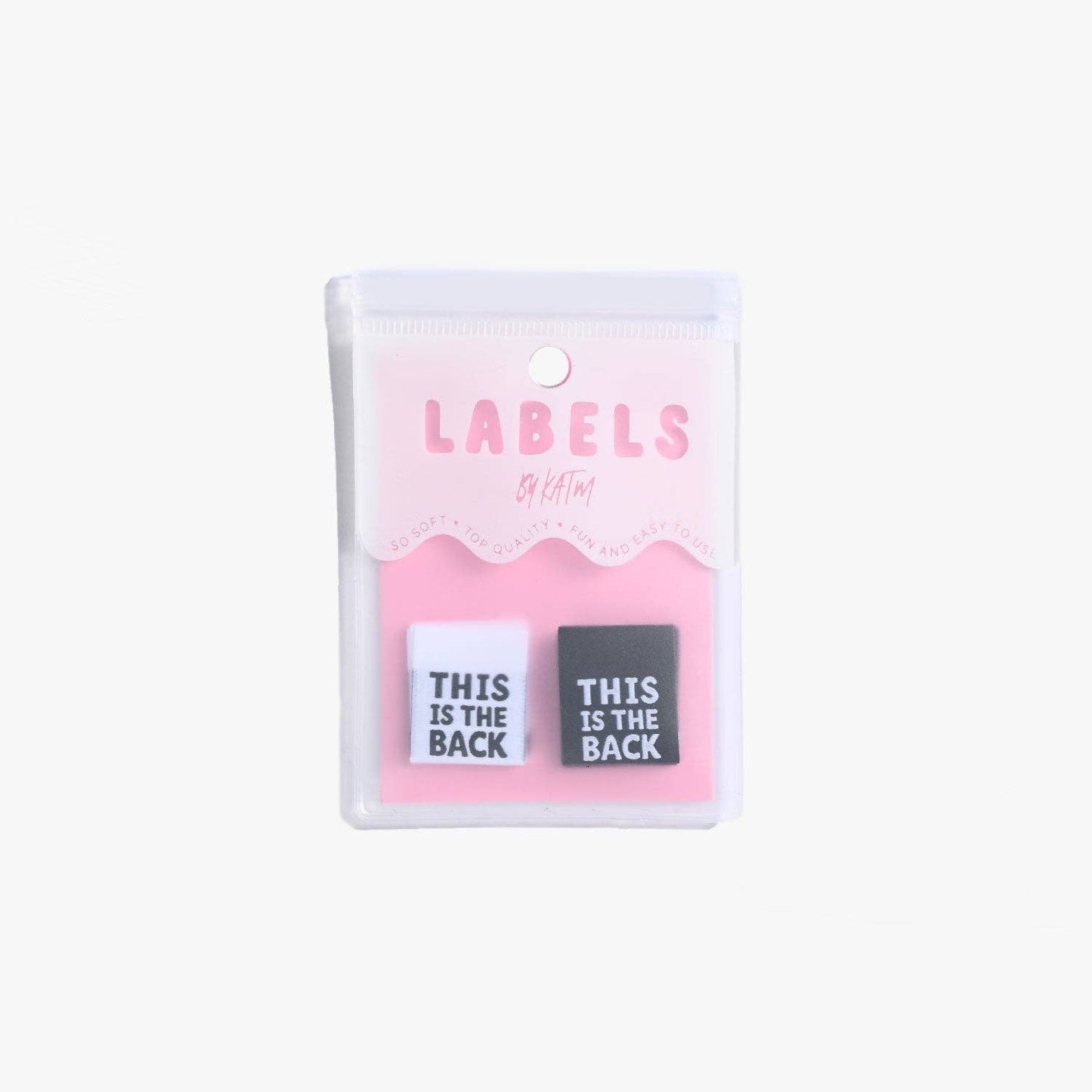 Kylie And The Machine - This is The Back Woven Labels - 1 Pack