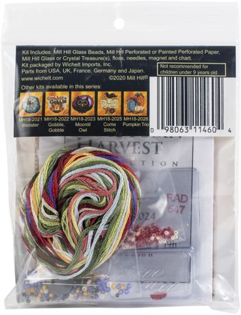 Mill Hill Counted Cross Stitch Kit - Red Cap Mushrooms