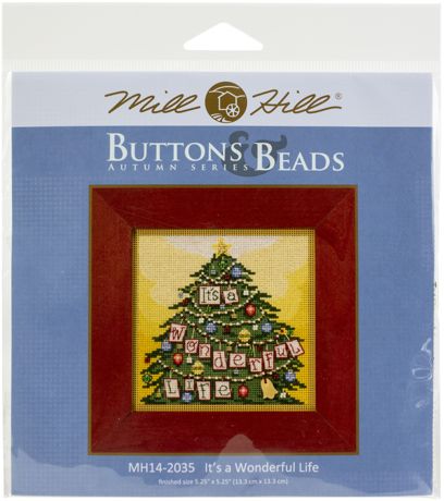 Mill Hill Counted Cross Stitch Kit - Its a Wonderful Life