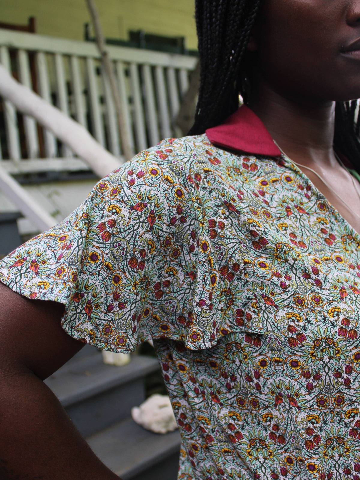 1927 Tea Frock Pattern By Folkwear
